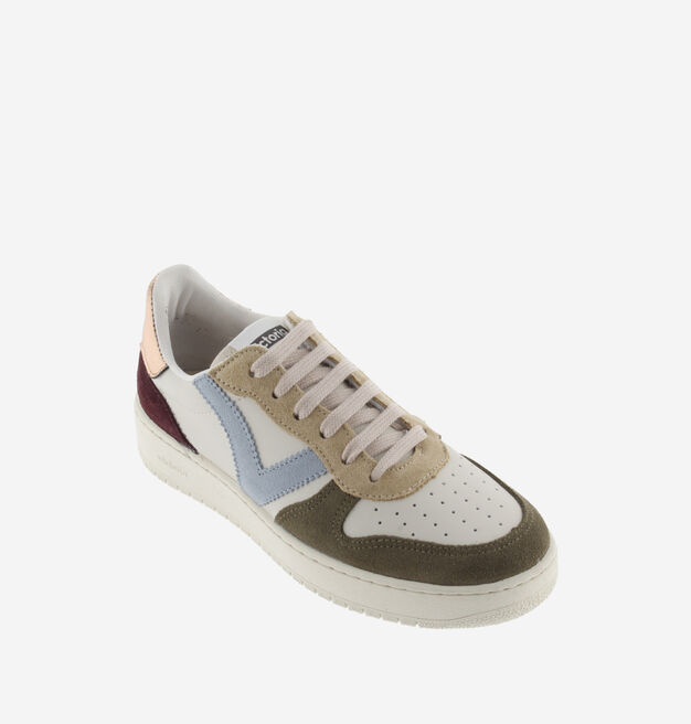 MADRID MULTICOLOURED SPLIT LEATHER