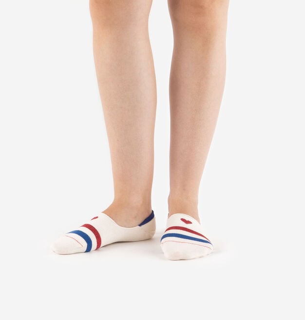 INVISIBLE PINKY SOCK HEART