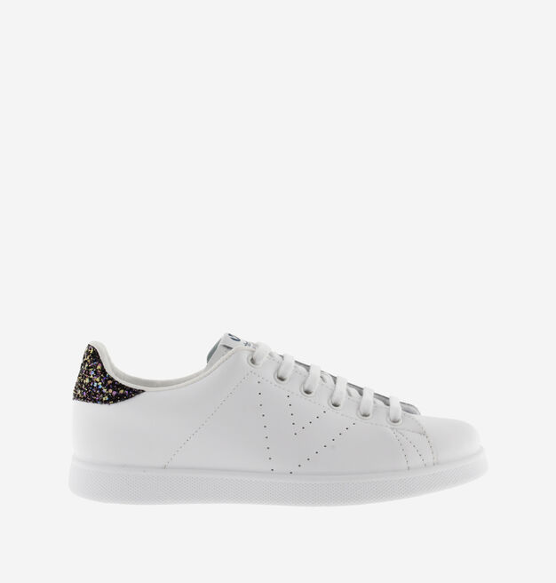 TENIS PIEL & GLITTER
