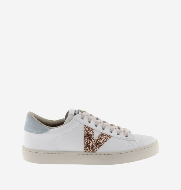 BERLÍN SPLIT LEATHER & GLITTER