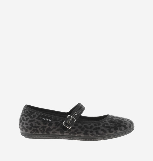 ODA BALLERINA TESSUTO ANIMALIER STAMPA