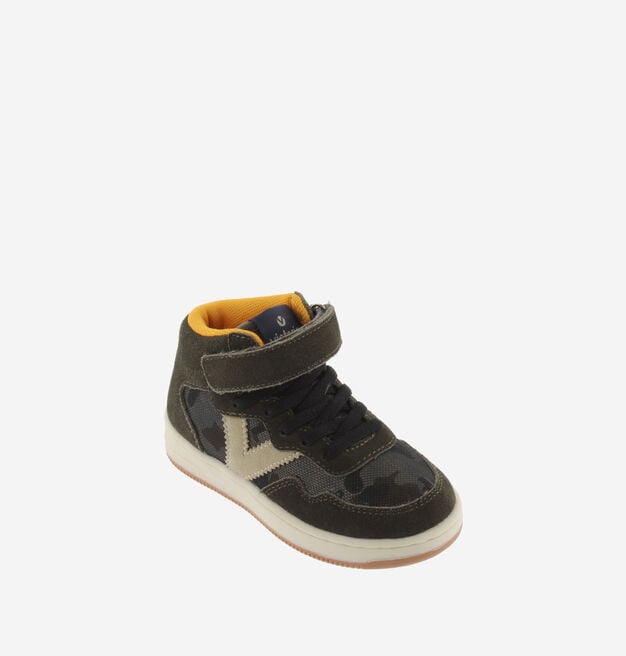 TIEMPO STRAP SPLIT LEATHER MID BOOT