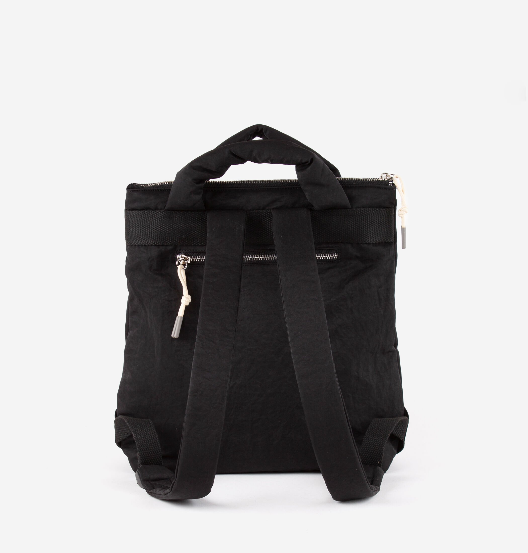 Quilted nylon backpack clearance