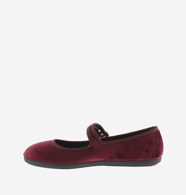 ODA BALLERINE VELOURS & BOUCLE