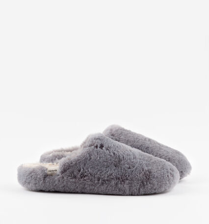 NORTE SOFT FUR SLIPPERS