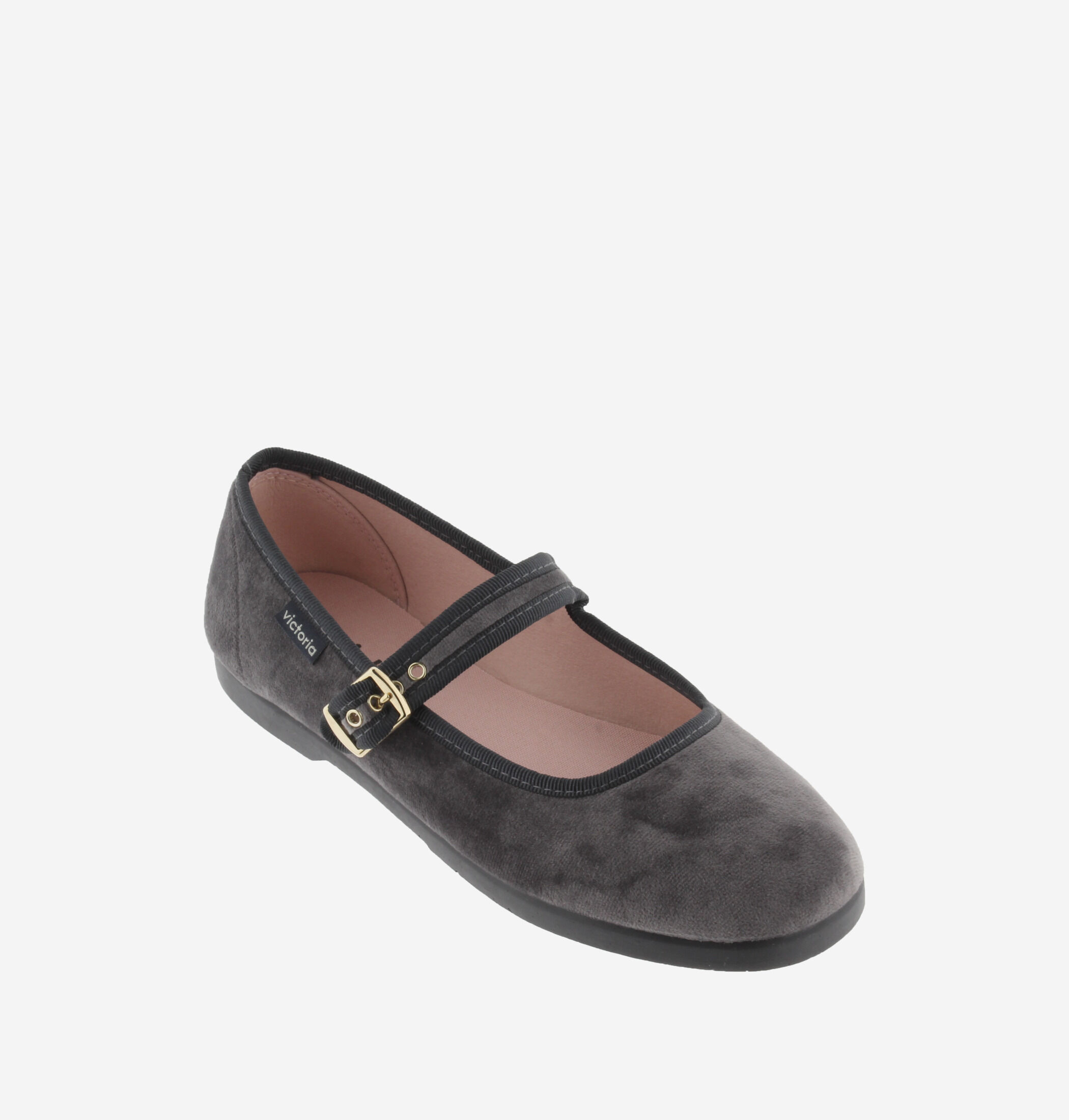 GONG FU BALLERINE VELOURS Chaussures Victoria