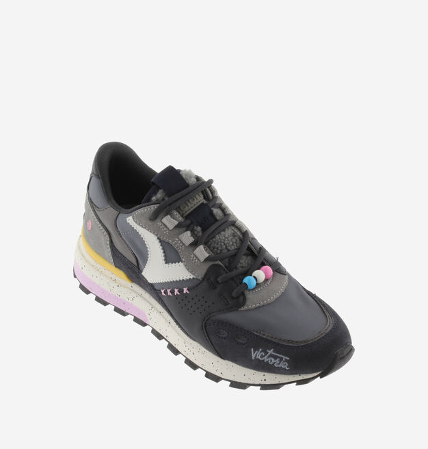 LUNA MULTICOLOUR SPLIT LEATHER