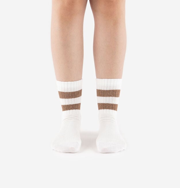 COTTON LUREX SOCK