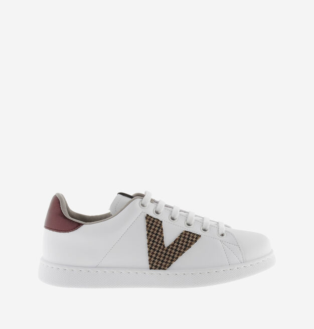 TENIS HOUNDSTOOTH LOGO