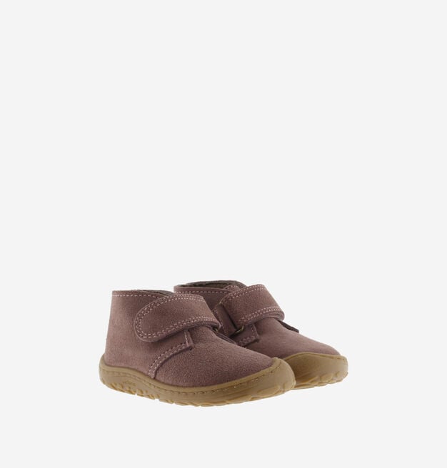 BOSCO BAREFOOT KLETTVERSCHLUSS STIEFELETTE VELOURSLEDER