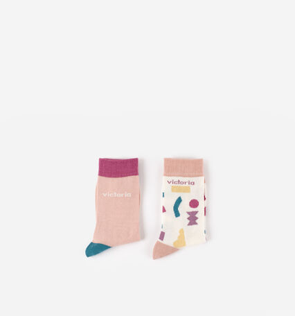 CHAUSSETTES COTON COULEURS