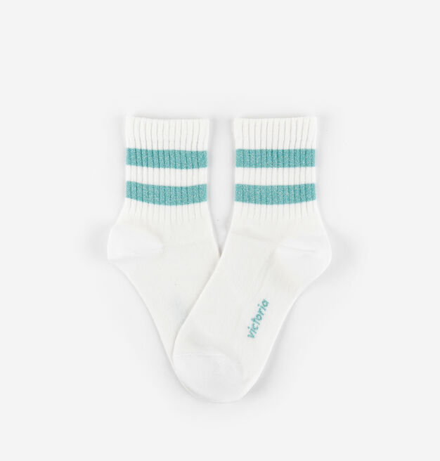 COTTON LUREX SOCK