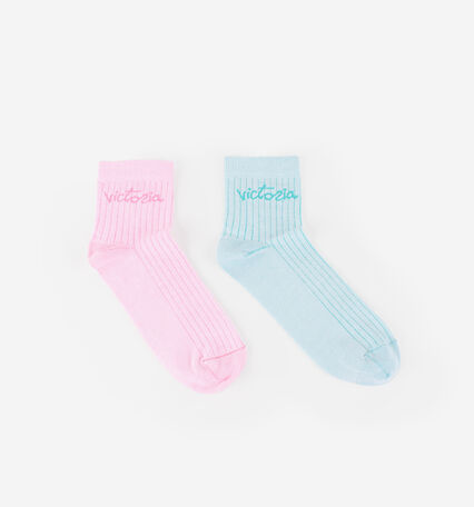 CALZINI FLUO & RICAMO