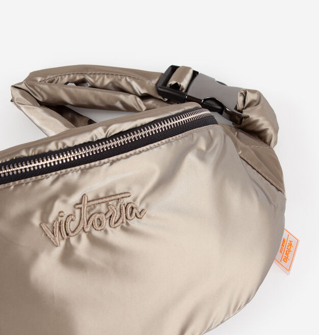 SAC BANANE NYLON METALLISÉ