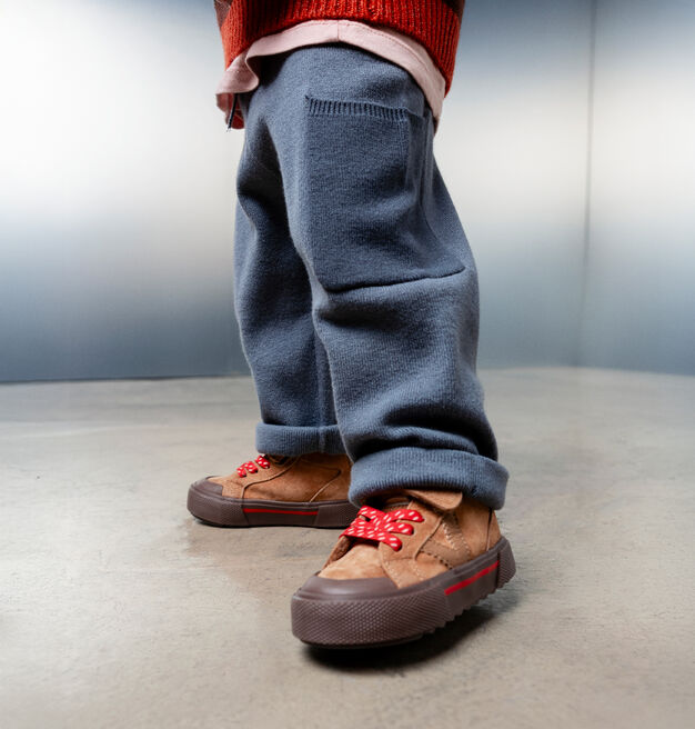 TRIBU KLETTVERSCHLUSS STIEFELETTE VELOURSLEDER & ELASTISCH