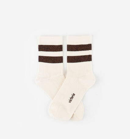 COTTON LUREX SOCK