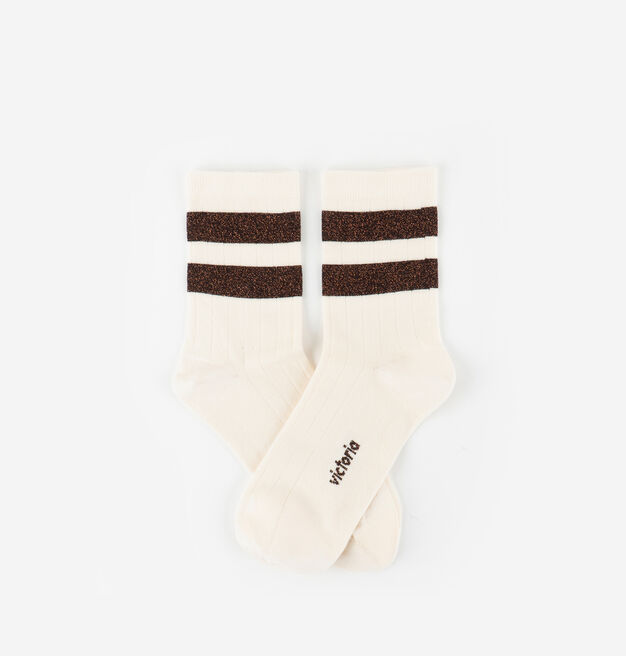 COTTON LUREX SOCK