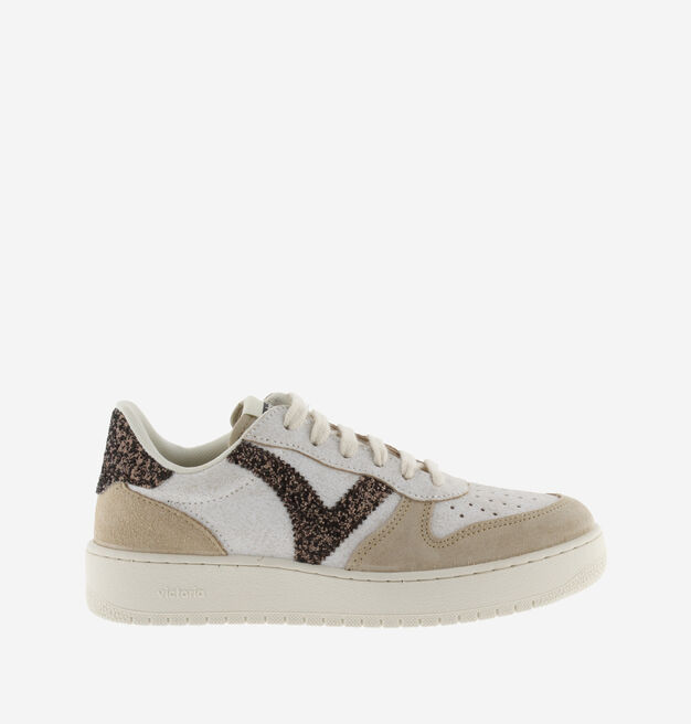 MADRID SPLIT LEATHER CRACKED & GLITTER