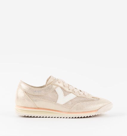 SATURNO MESH & METALLIC SUEDE