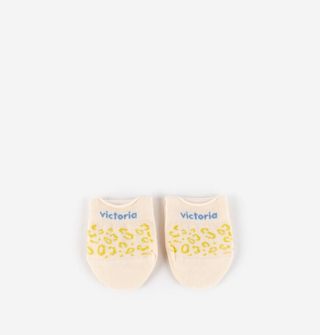 ANIMAL PRINT INVISIBLE PINKY SOCK