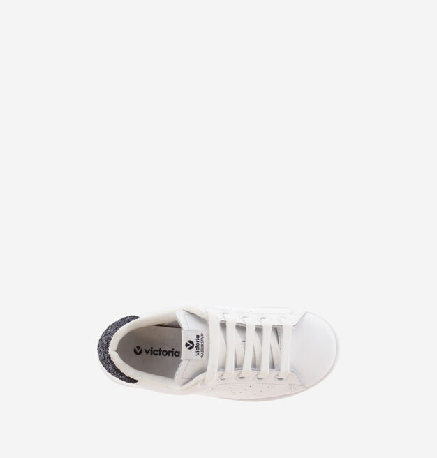 TENIS LEDER & GLITTER