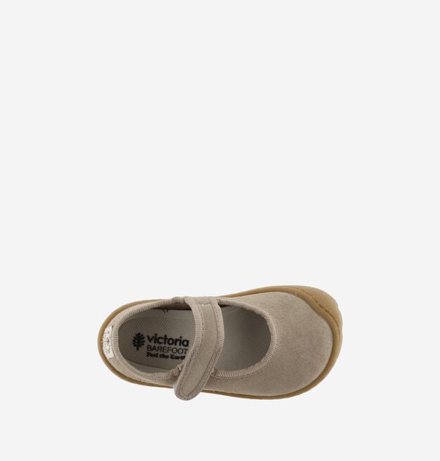 BOSCO SCRATCH BALLERINE BAREFOOT CUIR FENDU