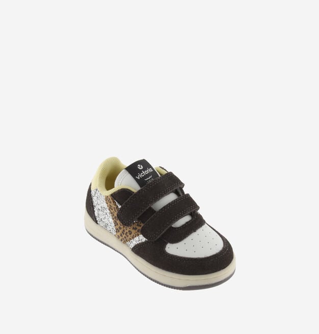 TIEMPO STRAPS GLITTER & SPLIT LEATHER
