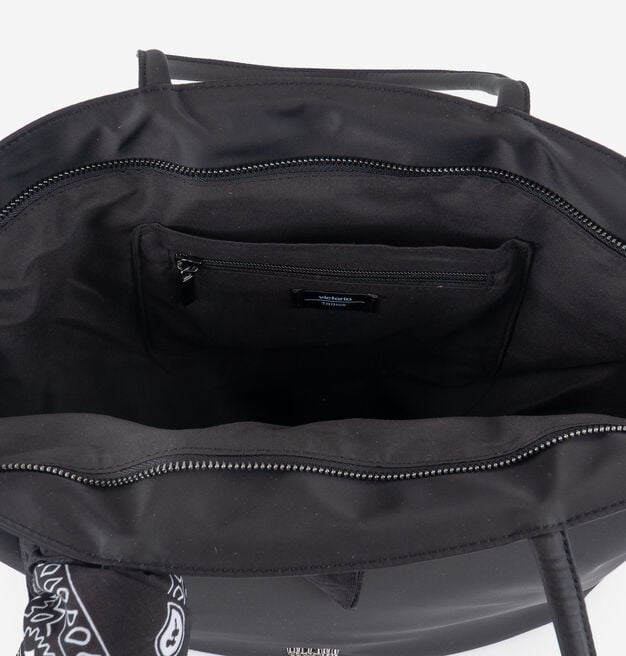 NYLON SHOPPER BAG & BANDANA