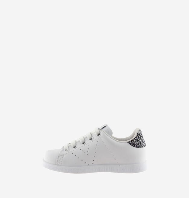 TENIS CUIR & GLITTER