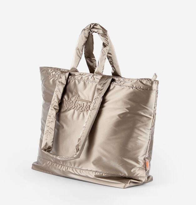 SHOPPER NYLON METALIZADO