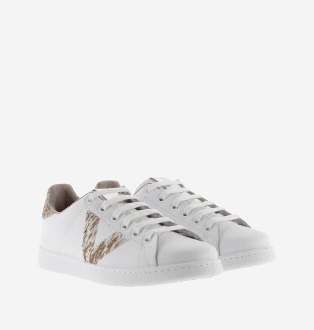 TENIS LEATHER & GLITTER