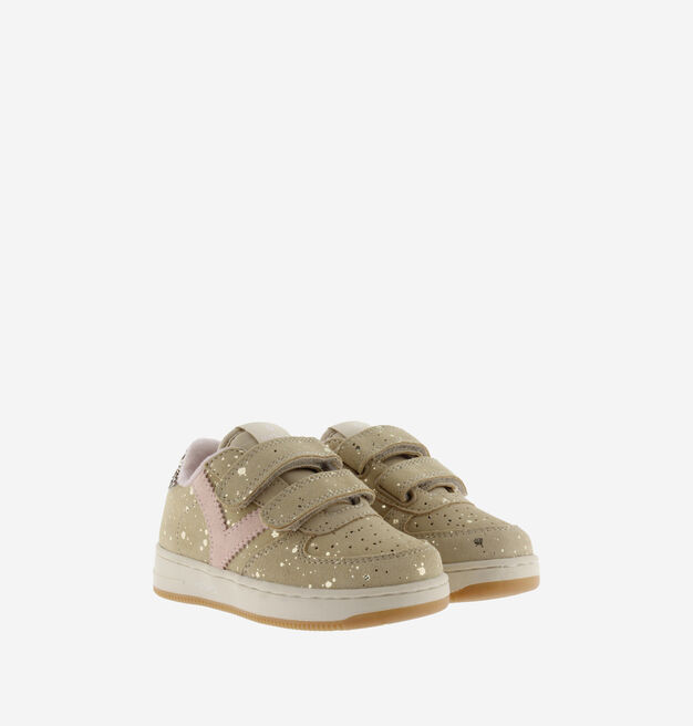 TIEMPO KLETTVERSCHL&Uuml;SSE VELOURSLEDER & GLITZER