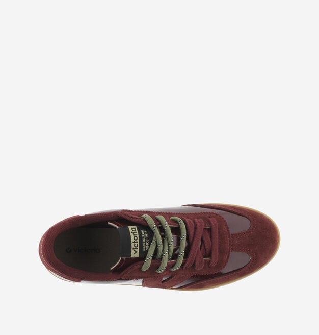 BERL&Iacute;N CICLISTA PATENT LEATHER & SUEDE