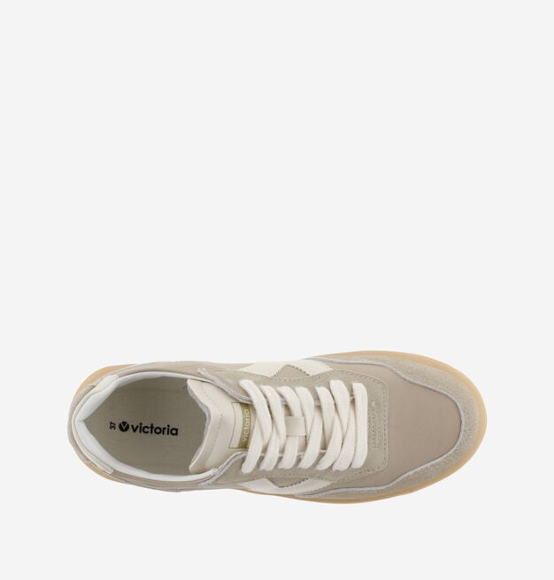 SEUL NYLON/WASHED SUEDE & CONTRAST