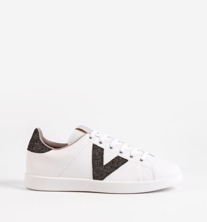 TENIS LEATHER & GLITTER