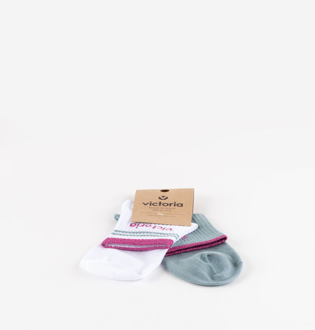 CHAUSSETTE COTON LOGO & BRILLANCE