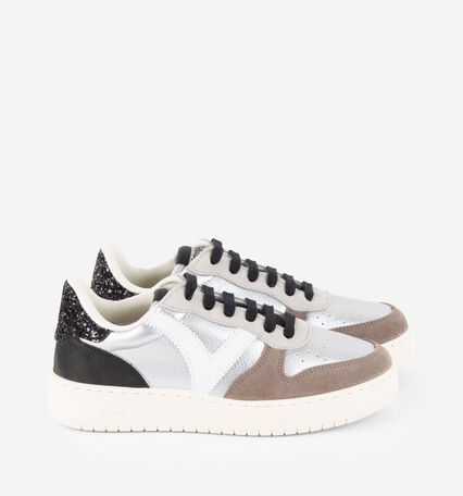 MADRID METAL & SPLIT LEATHER