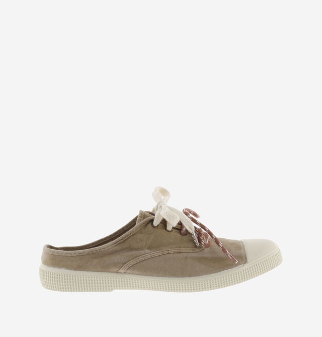 110 AGED CANVAS CLOG DREC