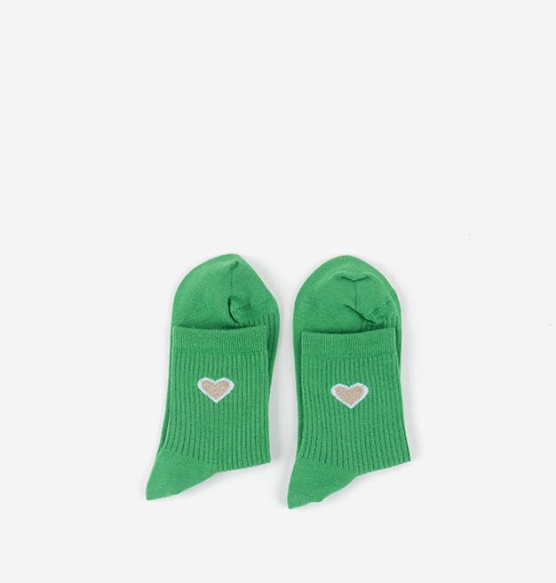 COTTON SOCK HEART