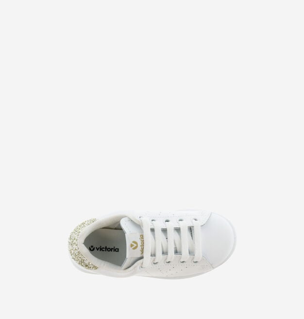 TENIS CUIR & GLITTER