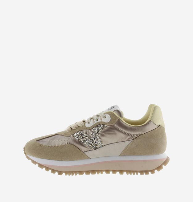 VIENTO METALLIC NYLON & SUEDE