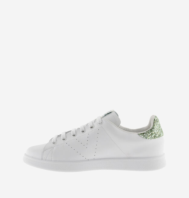 TENIS CUIR & GLITTER