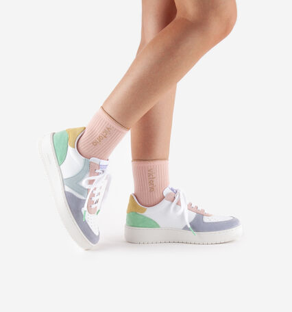 PASTEL AND SPARKLE COTTON SOCKS