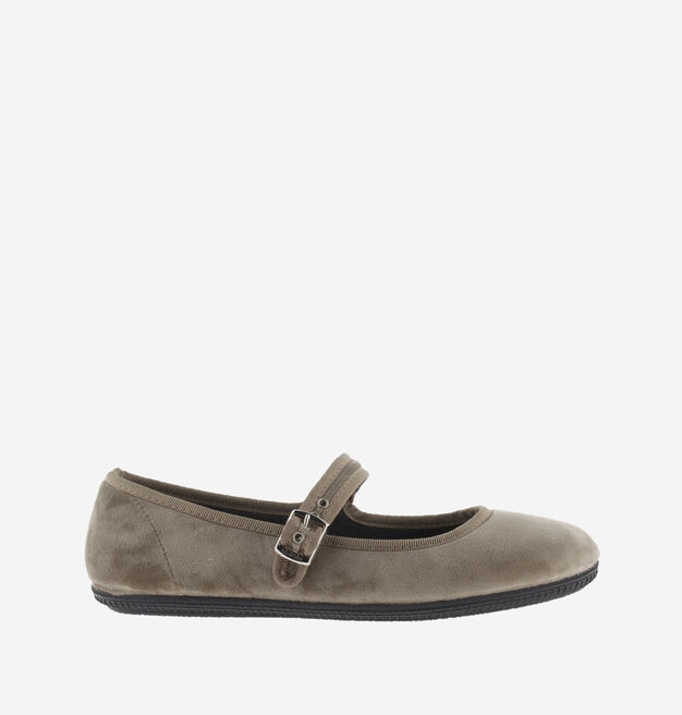 ODA VELVET MARY JANE & BUCKLE