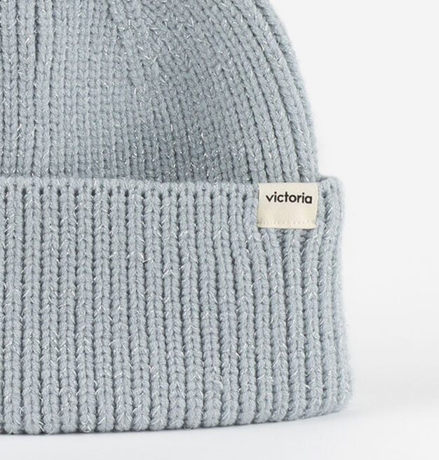 LUREX DETAIL BEANIE