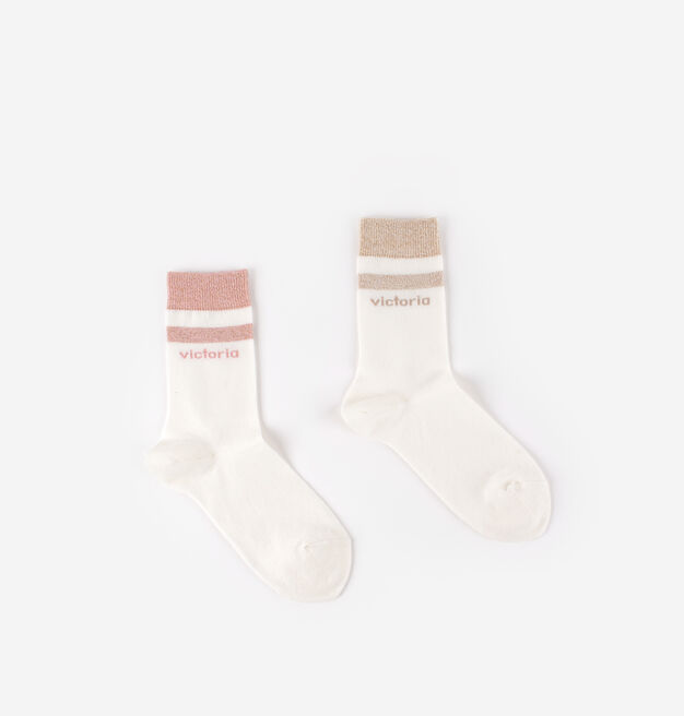 COTTON & LUREX SOCKS