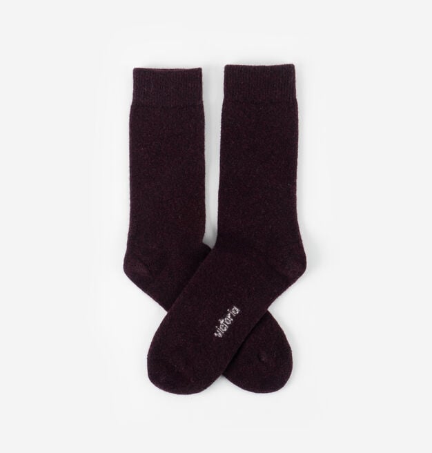 PLAIN WOOL-SOCK