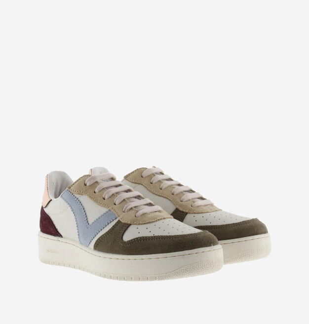 MADRID MULTICOLOURED SPLIT LEATHER