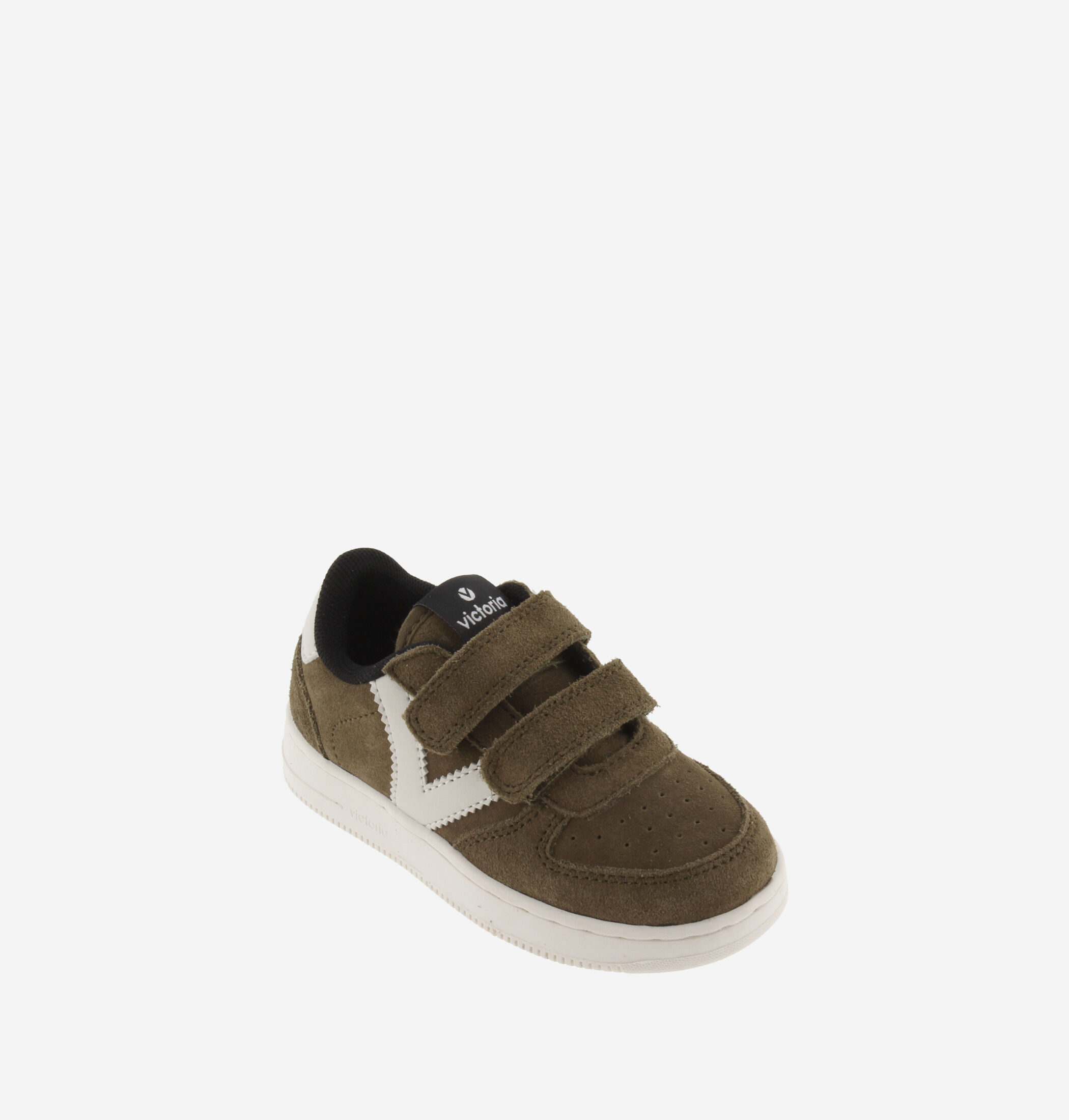 TIEMPO SPLIT LEATHER TRAINERS Victoria Shoes