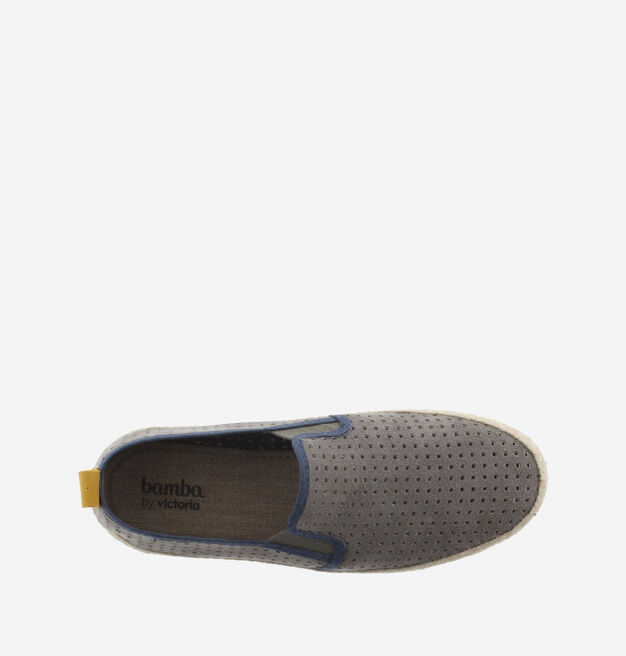 ANDRÉ PERFORATED SUEDE ELASTICS SHOE